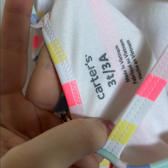 Colorful Striped Swimsuit - Picture 4 of 4